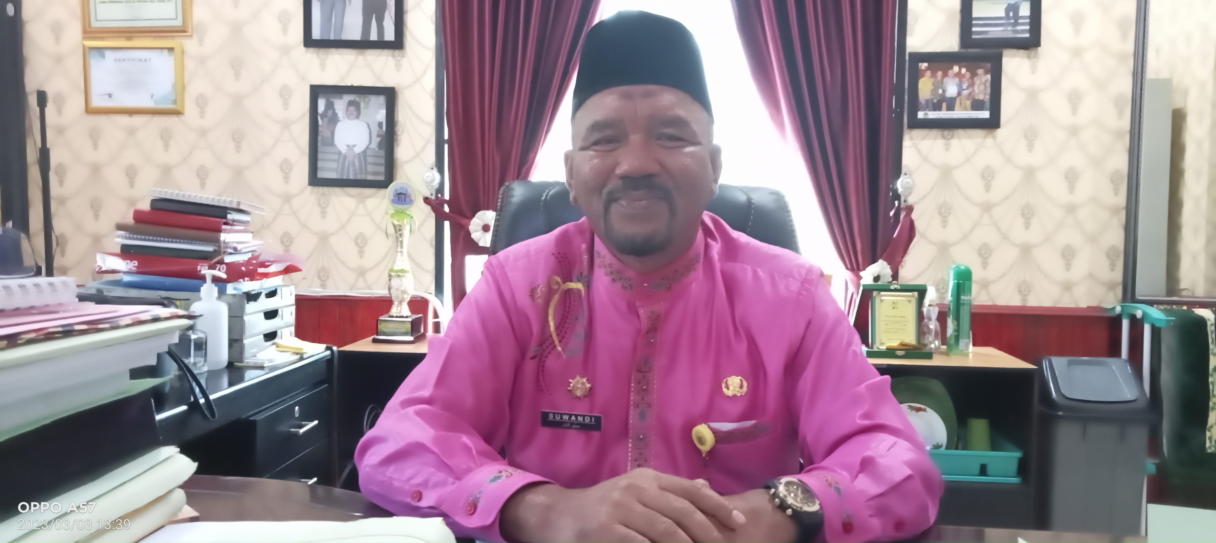 DLH Rohil Gelar Rakor Penilaian lomba Kota Bersih 2023 dan Pengajian Rutin Jum'at