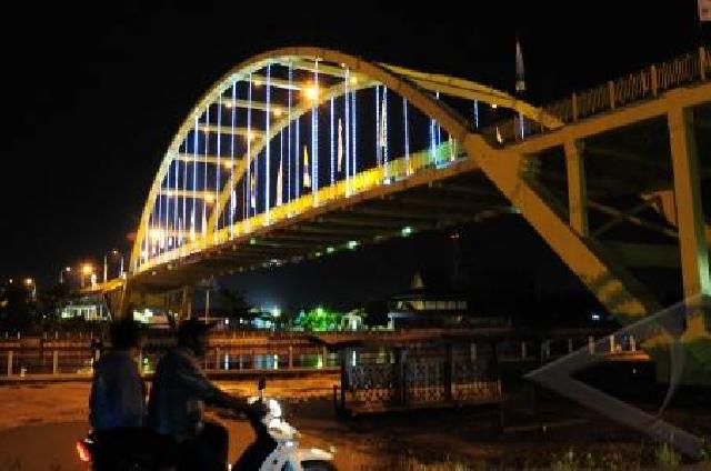 Ajang Mesum Remaja, Lampu Jembatan Siak III Diperbaiki