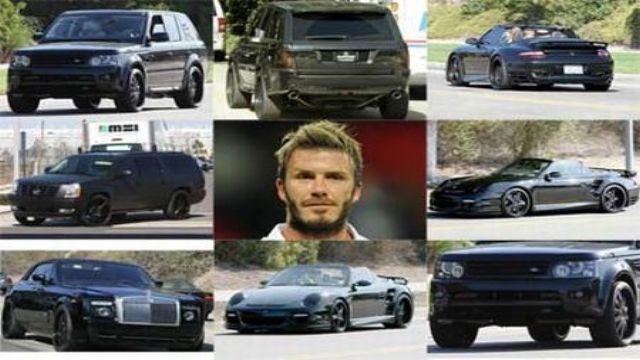 Wow, Ini Dia Koleksi Mobil Mentereng David Beckham