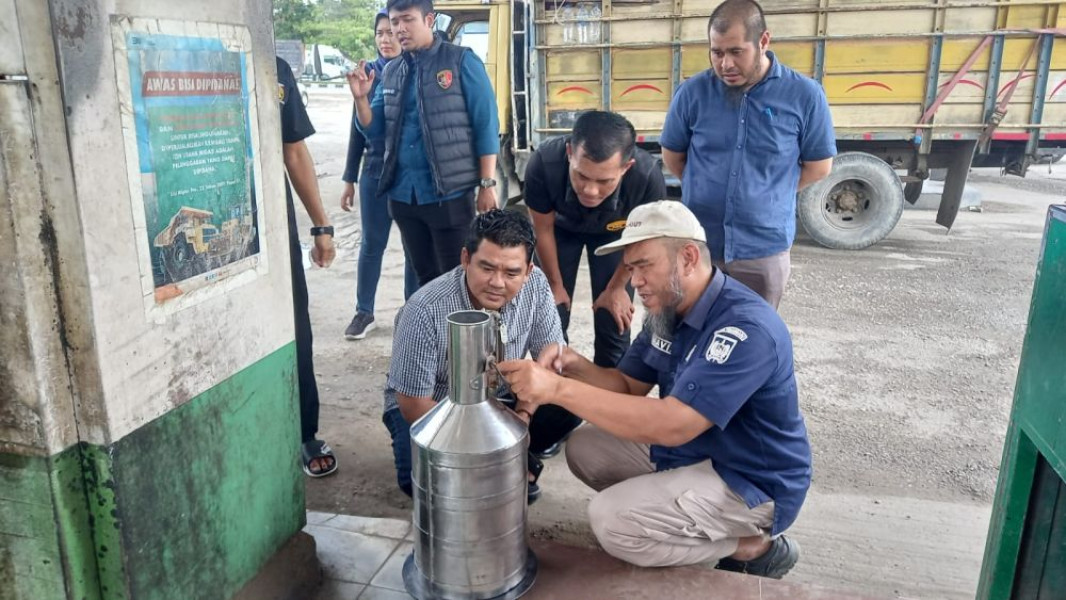 Jelang Hari Raya Idul Fitri, Polisi Kembali Sidak SPBU di Pekanbaru