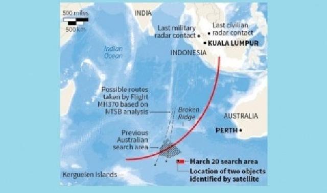 Puing Diduga MH370 Ada di Atas Gunung Api Bawah Laut