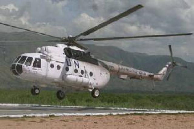  Waduh, Helikopter PBB Ditembak Jatuh