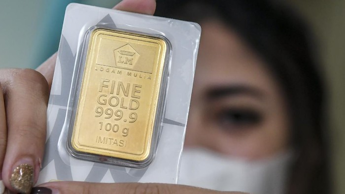 Harga Emas Meroket Tembus Rekor Tertinggi Sepanjang Masa
