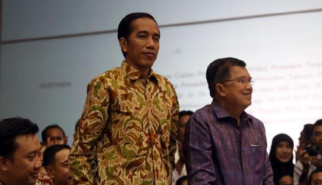 Jokowi-Kalla Sah Jadi Presiden/Wakil Presiden