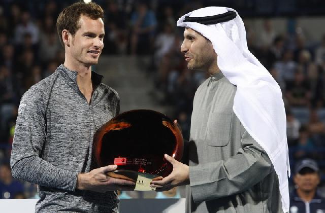  Andy Murray Sabet Gelar Pertama di 2015