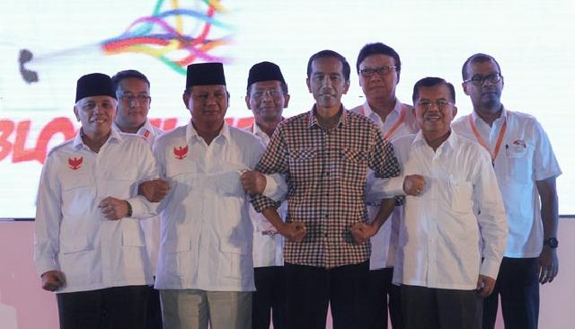 Elite ke Prabowo, Konstituen Demokrat ke Jokowi 