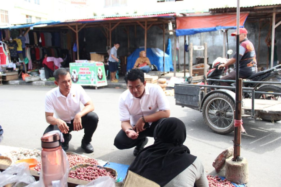 Hari Raya Idul Adha Segera Tiba, Polresta Pekanbaru Cek Kelayakan Hewan Kurban dan Bahan Pokok