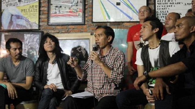  Kata Ridho Slank: Pak Jokowi Bisa Kok Jadi Imam Salat