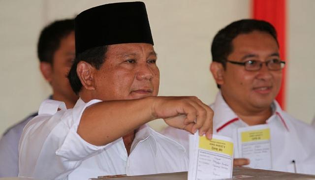  Prabowo: Gerindra Pasti Melebihi 20 Persen Suara