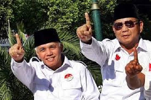 Elektabilitas Prabowo-Hatta di Atas Angin