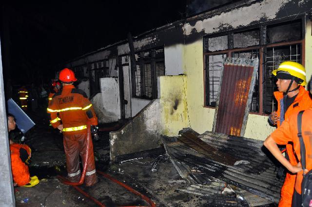 7 Bangunan di Marpoyan Damai Ludes Terbakar