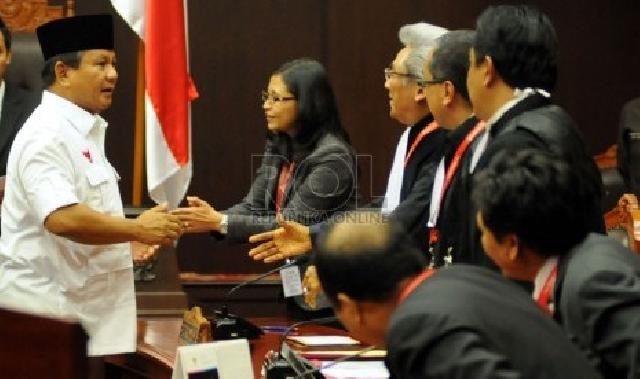 Hakim MK: Tiga Permohonan Prabowo-Hatta Tidak Didukung Dalil yang Kuat