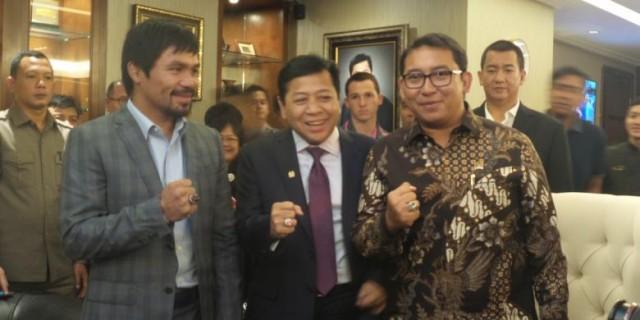  Soal Hukuman Mati Mary Jane, Petinju Legendaris Pacman Temui DPR RI
