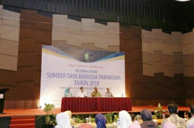 Dispar Riau Gelar Pelatihan Dasar SDM Pariwisata