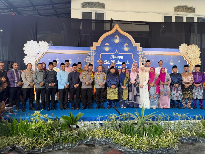 Hari Terakhir Open House Wali Kota Pekanbaru, Gubernur dan Kapolda Riau Hadir