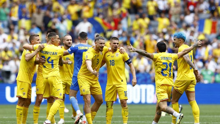 Lesakkan Tiga Gol di Gawang Ukraina, Jadi Kemenangan Bersejarah Rumania di Euro 2024