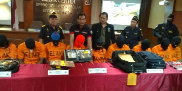  Sabu dan Ekstasi Rp 6,9 Miliar Gagal Diselundupkan 