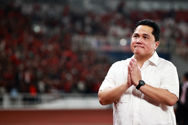 Erick Thohir Girang Ranking FIFA Timnas Indonesia Melesat Tinggi