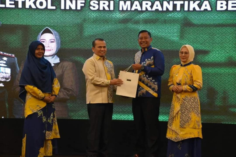 Ketua DPRD Muhammad Sabarudi Hadiri Acara Lepas Sambut Dandim 0301/Pekanbaru