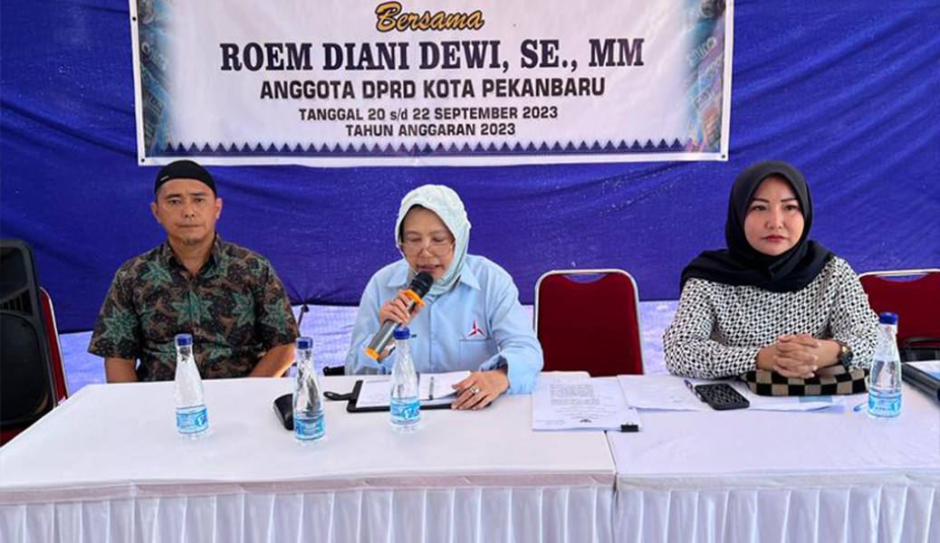 Anggota DPRD Roem Diani Dewi Laksanakan Penyebarluasan Perda di Kelurahan Tanjung Rhu