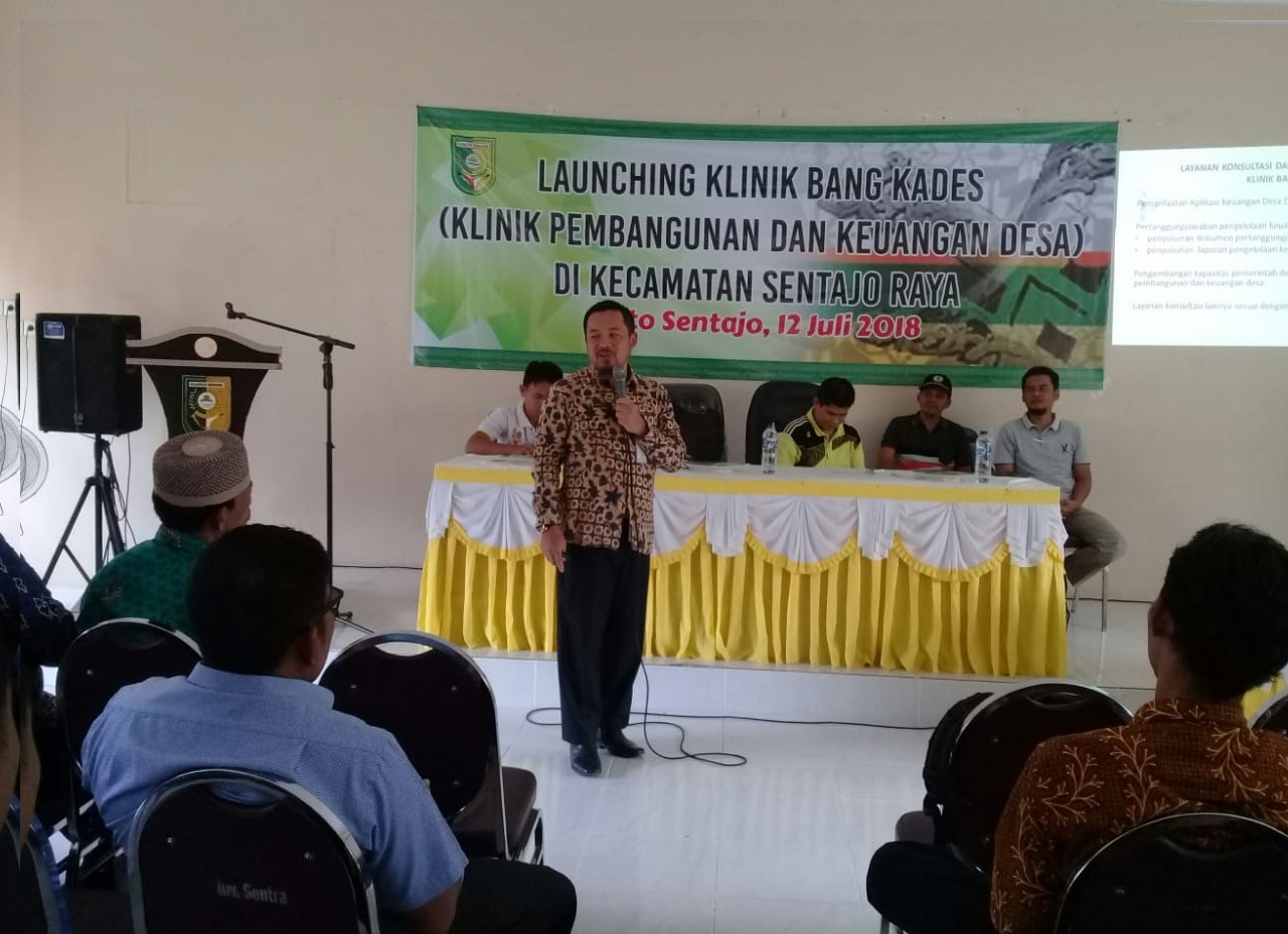 Camat Sentra Launching Klinik Bang Kades