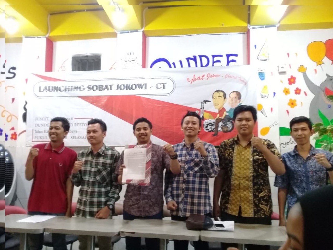 Launching Sobat Jokowi - Chairul Tanjung