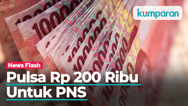 Wow, PNS Dapat Tunjangan Pulsa Gratis 200 Ribu