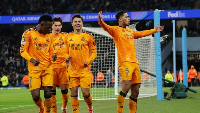 Real Madrid Comeback, Manchester City Keok di Liga Champion