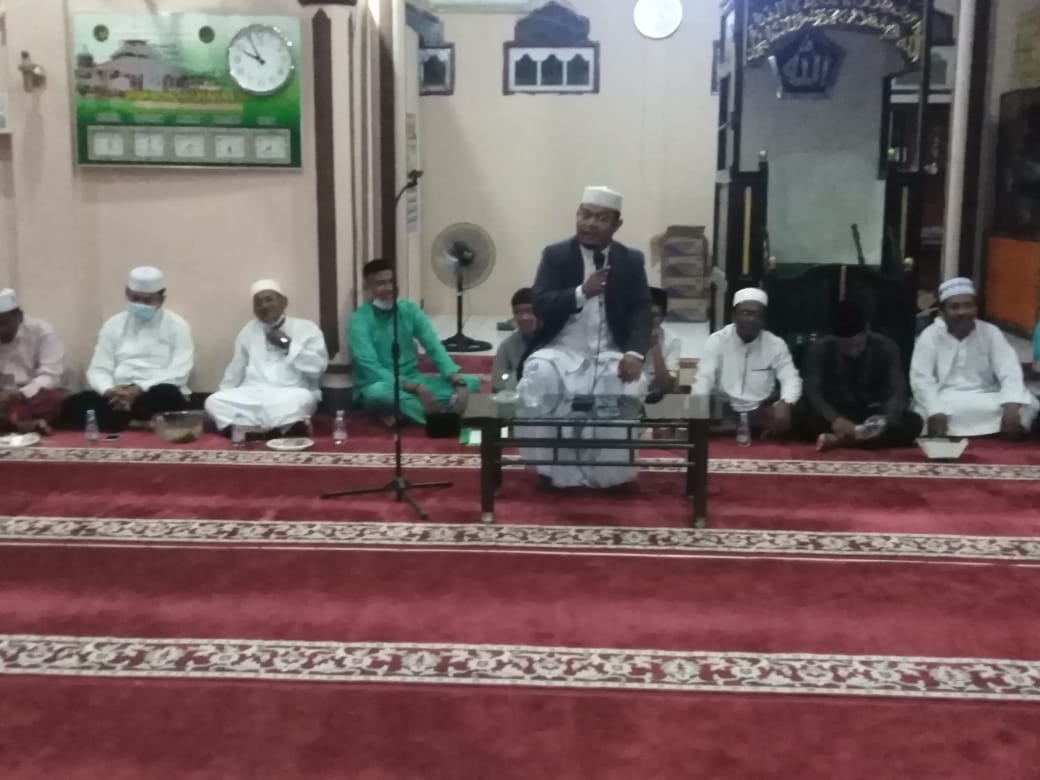Pengurus Mesjid Alkautsar Memperingati Isra dan Miraj dan Menyambut Bulan Ramadhan