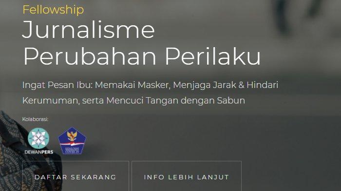 Ribuan Wartawan Indonesia Lolos Seleksi Fellowship Jurnalisme Perubahan Perilaku