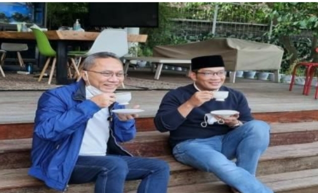Zulkifli Hasan dan Ridwan Kamil Bertemu, Ini yang Dibahas