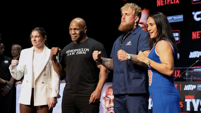 Penyakit Maag Mike Tyson Kambuh, Duel Melawan Jake Paul Resmi Ditunda