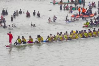 Bintang Emas Cahaya Intan dari Kuansing Jadi Juara Pacu Jalur 2025