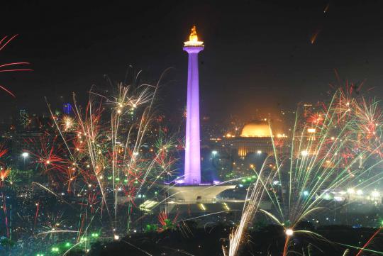 Ini 8 Tempat Paling Strategis Menikmati Kembang Api Malam Tahun Baru di Jakarta