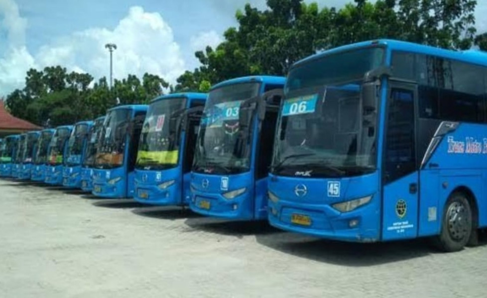 Pemkot Pekanbaru Gratiskan Pelajar Naik Bus TMP Mulai Hari ini