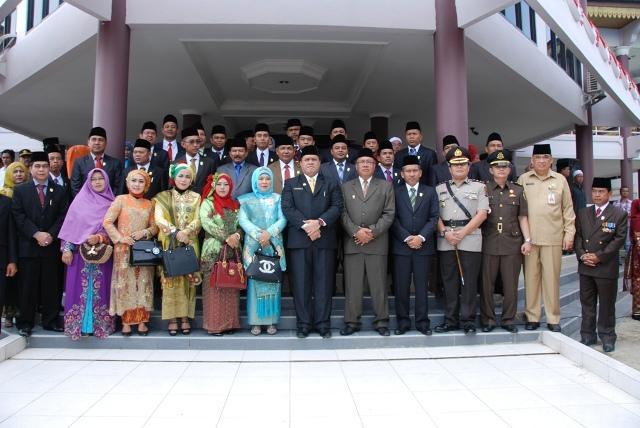 Bupati H Yopi Arianto Ucapkan Selamat Kepada 40 Anggota DPRD Inhu 2014-2019