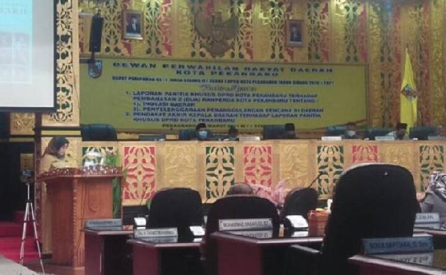 Wakil Rakyat Kota Pekanbaru Sahkan Perda Inovasi Daerah