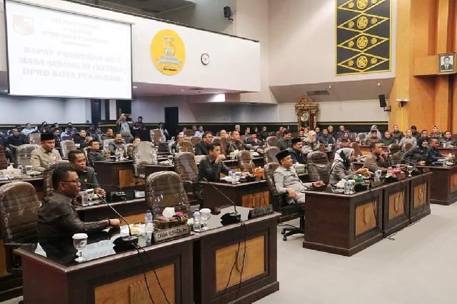 Dewan Sahkan APBD Perubahan Pekanbaru 2019 Sebesar Rp. 2,7 Triliun