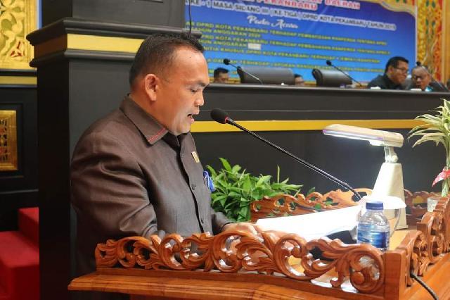 Wakil Rakyat Pekanbaru Sahkan Perda SPAM di Rapat Paripurna