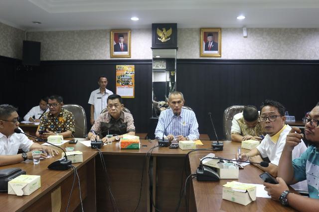 Bahas Persoalan RKT, DPRD Inhil Kunjungi DPRD Pekanbaru